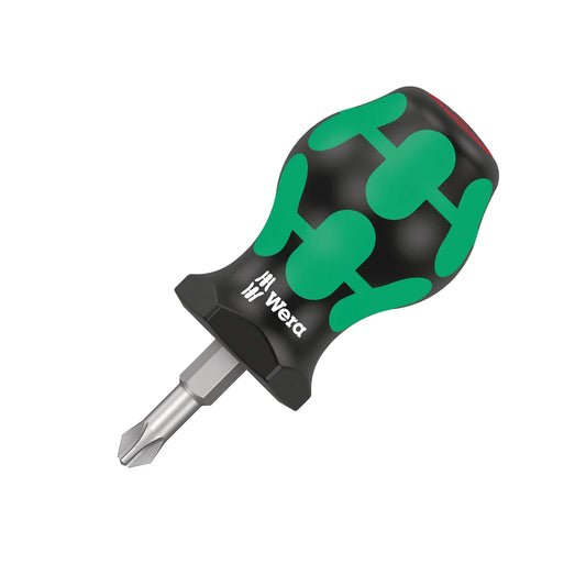 Wera Tools 05008851001 Phillips-Head Stubby Screwdriver PH2 x 25mm