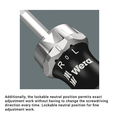 Wera Kraftform Kompakt 27 RA 2 SB Screwdriver 6-Piece Set