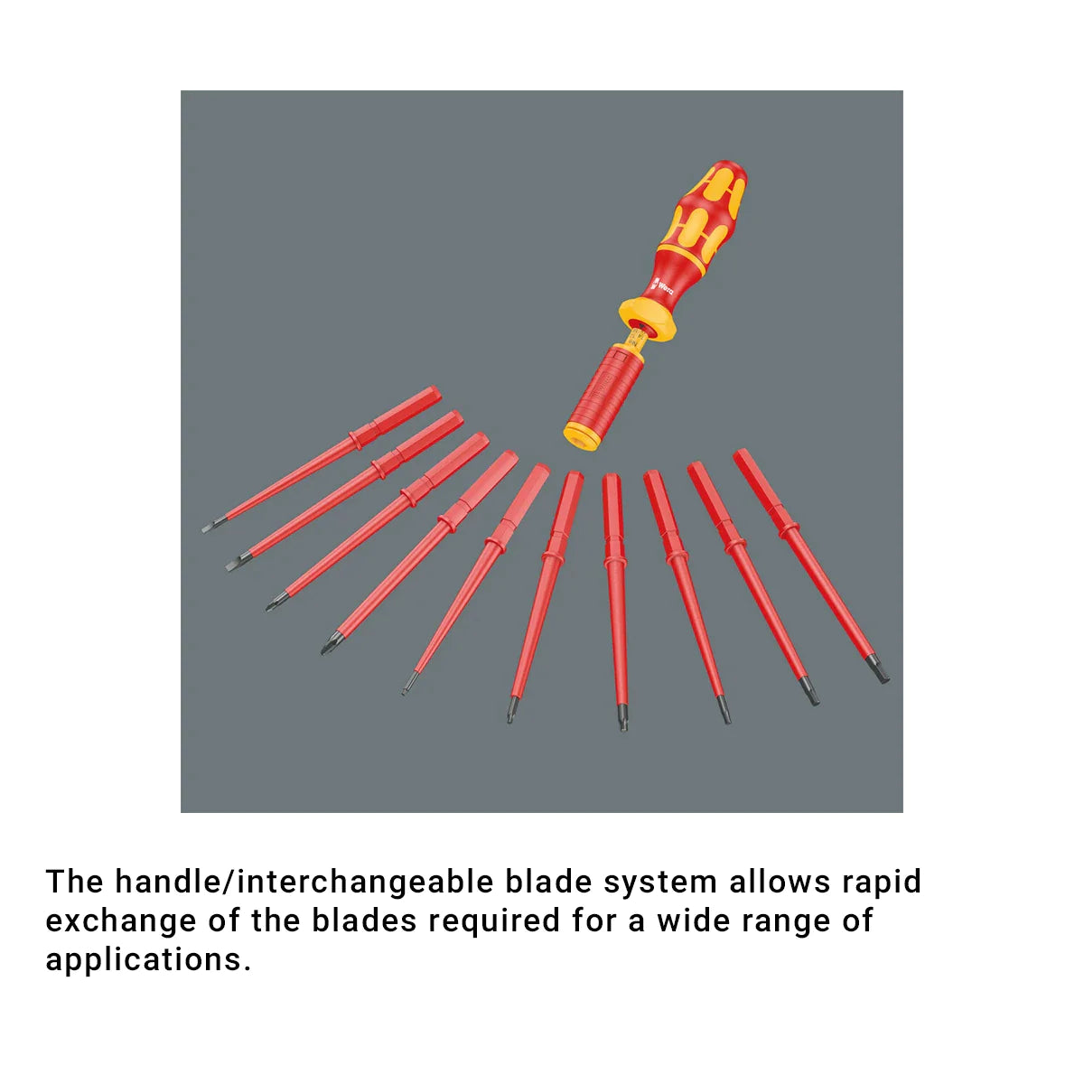 Wera Tools 05135906001 Kraftform Kompakt VDE 16 Torque Screwdriver Set