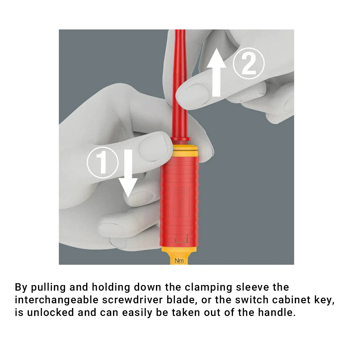 Wera Tools 05135906001 Kraftform Kompakt VDE 16 Torque Screwdriver Set