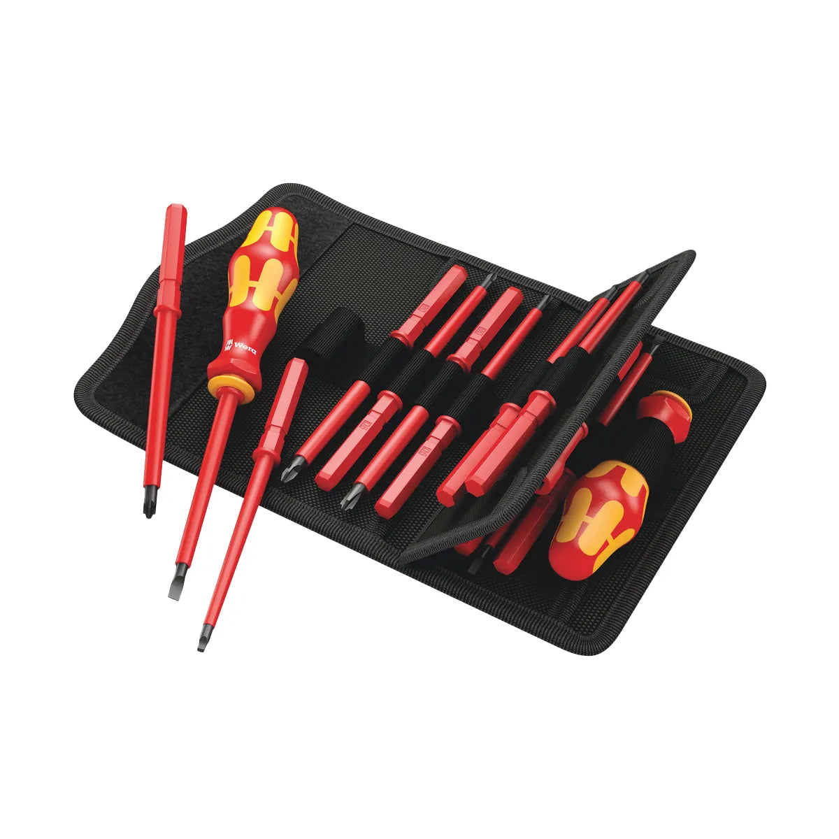 Wera Tools 05347108001 Kraftform Kompakt VDE 18-Piece Imperial 1 Screwdriver Set