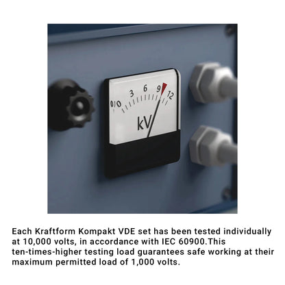 Wera Tools 05347108001 Kraftform Kompakt VDE 18-Piece Imperial 1 Screwdriver Set