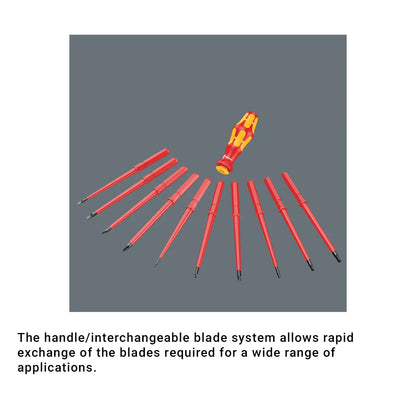 Wera Tools 05347108001 Kraftform Kompakt VDE 18-Piece Imperial 1 Screwdriver Set