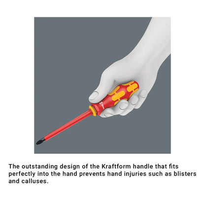 Wera Tools 05347108001 Kraftform Kompakt VDE 18-Piece Imperial 1 Screwdriver Set