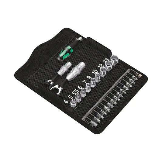 Wera Kraftform Kompakt Zyklop Mini 2 27-Piece Ratchet Set