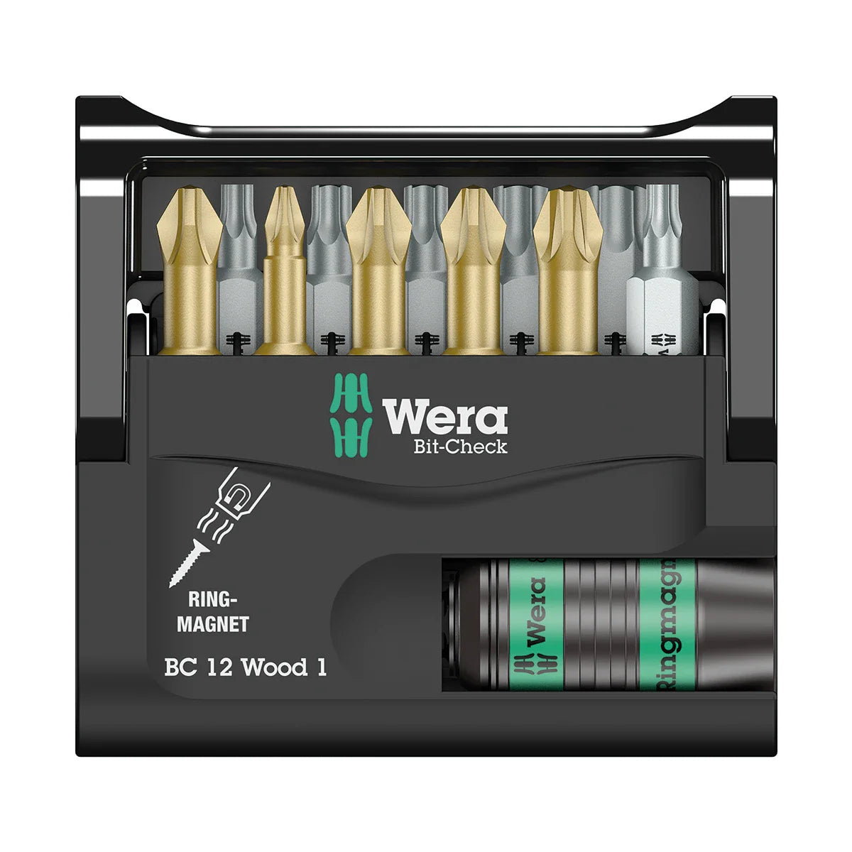 Wera Tools 05136387001 Bit-Check 12 Universal 2 SB
