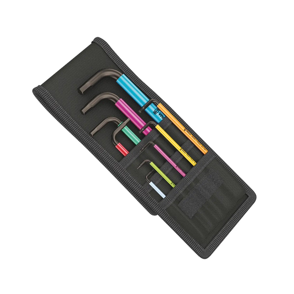 Wera Tools 05022639001 950/9 Hex-Plus Multicolour HF 1 9-Piece Imperial Hex L-Key Set