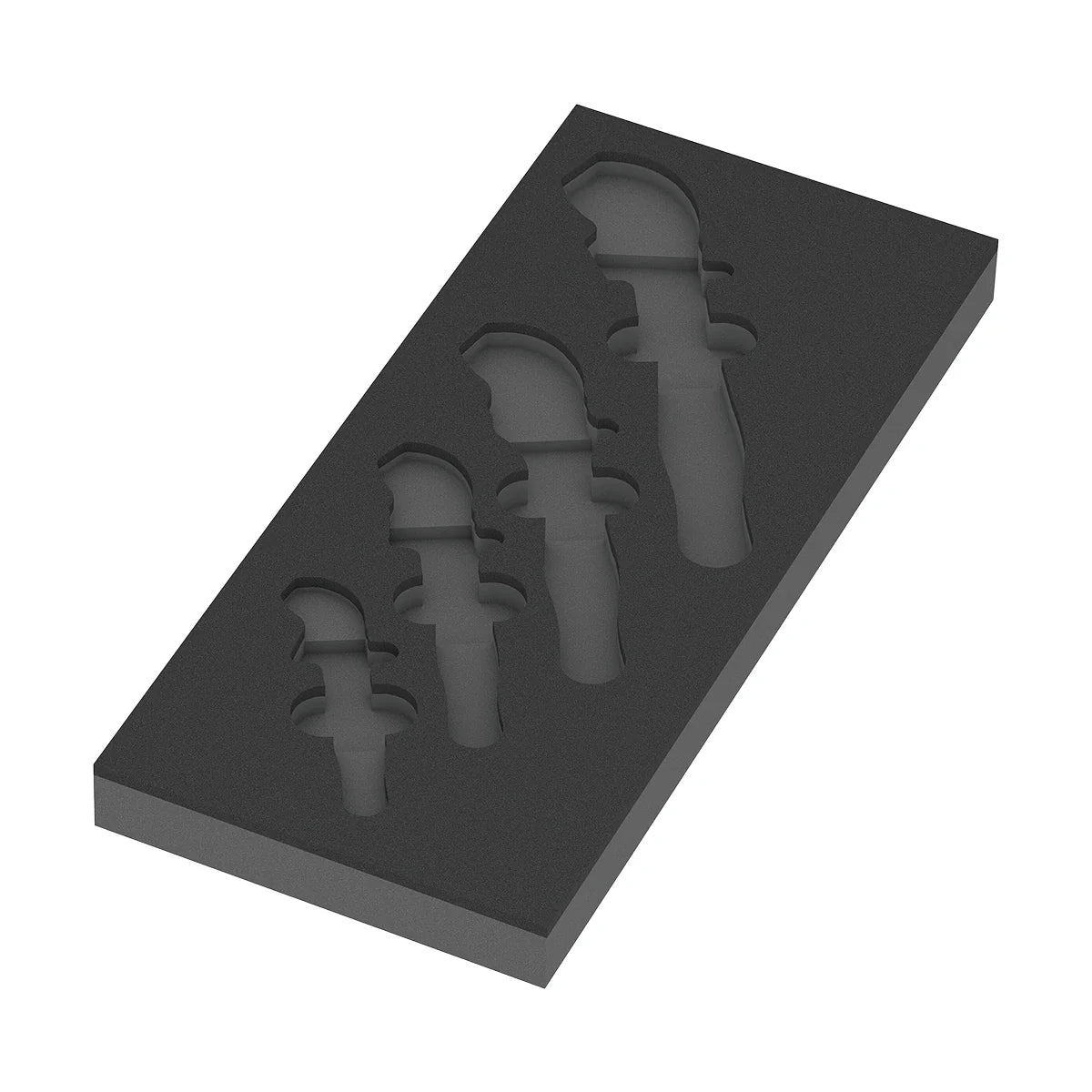 Wera Tools 05150124001 9734 Foam Insert & 6004 Joker VDE 4 Piece Wrench Set 1