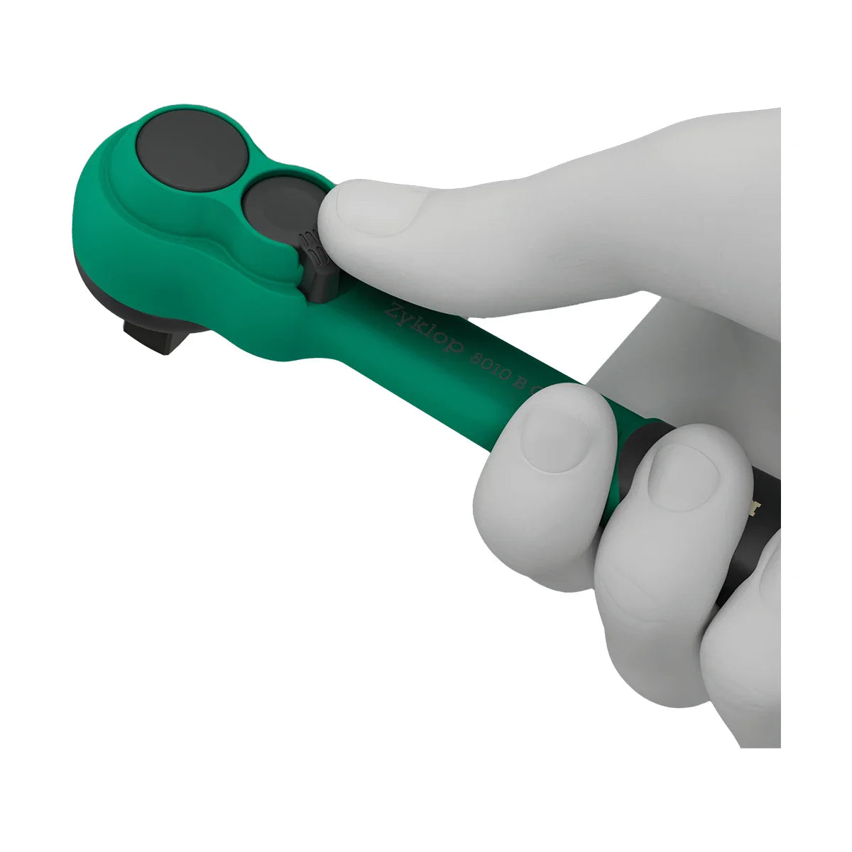 Wera Tools 05150114001 9724 Foam Insert & 8010 B Zyklop Comfort 16 Piece Ratchet Set 1 3/8" Drive