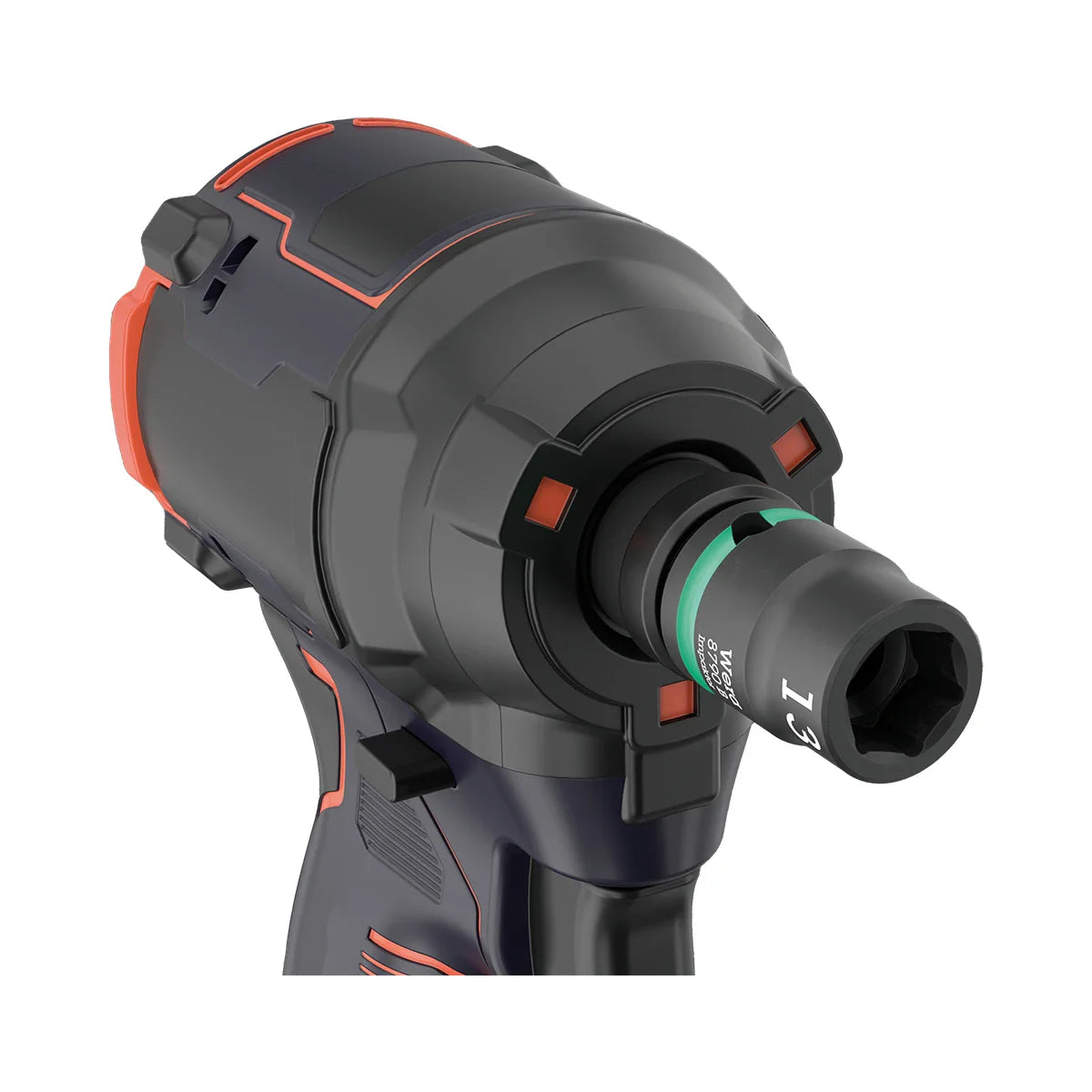 Wera Tools 05150114001 9724 Foam Insert & 8010 B Zyklop Comfort 16 Piece Ratchet Set 1 3/8" Drive