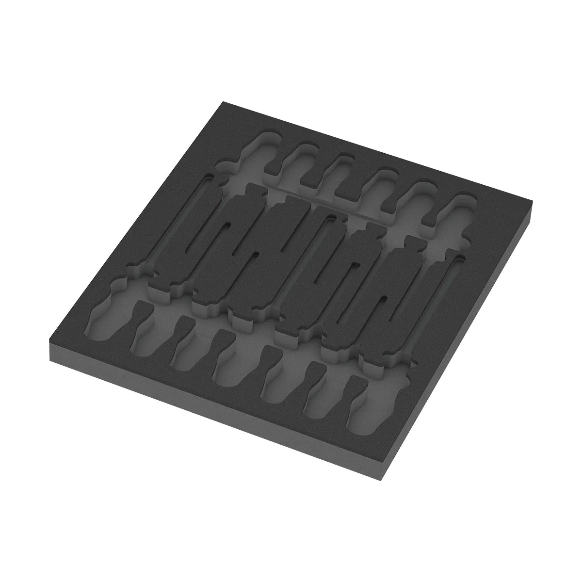 Wera Tools 05150105001 9714 Foam Insert & 13 Piece Chiseldriver Screwdriver set 1