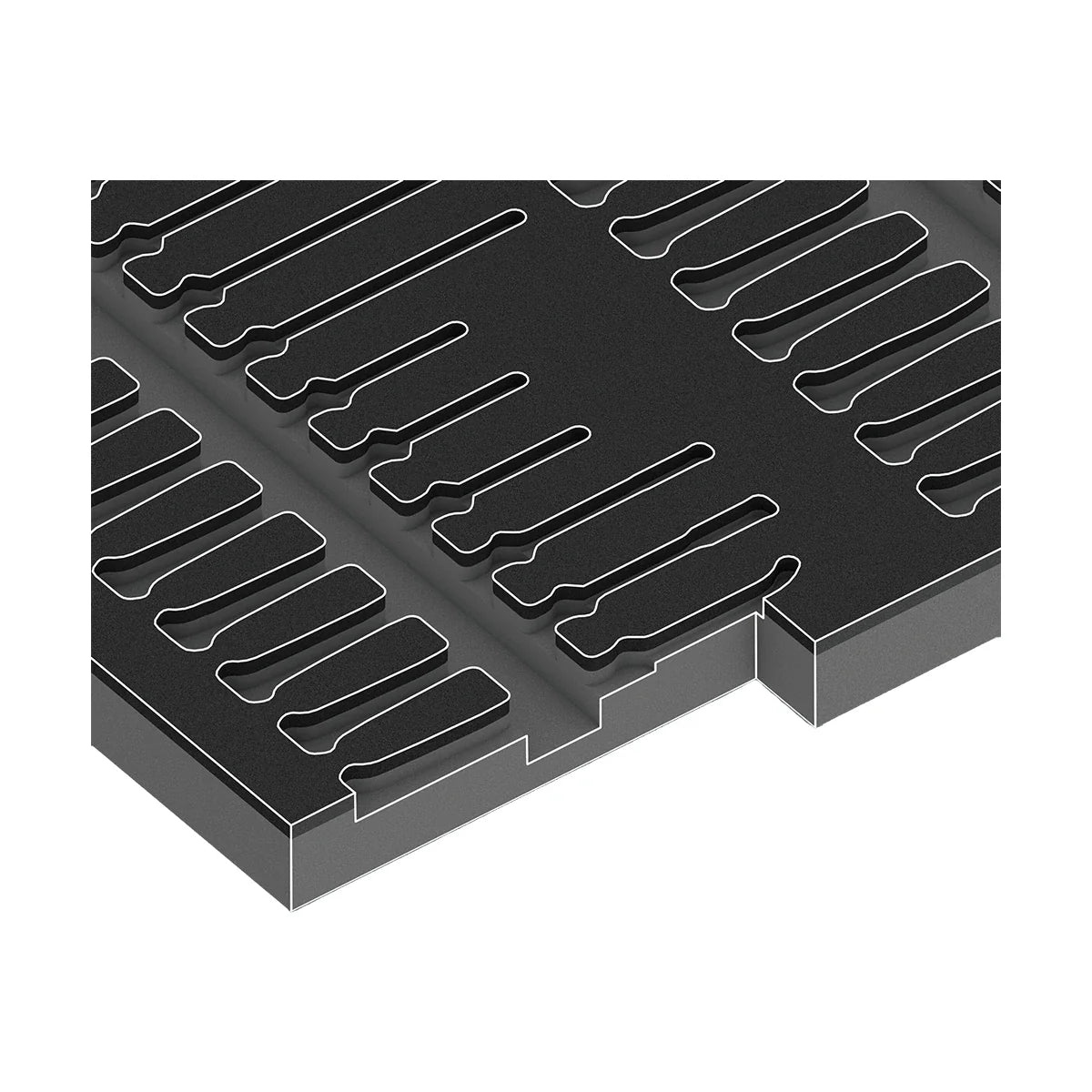 Wera Tools 05150106001 9715 Foam Insert &amp Kraftform 24 Piece Micro Screwdriver Set 1