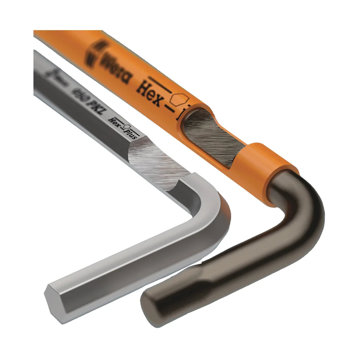 Wera Tools 05022641001 950/9 Hex-Plus Multicolour BlackLaser Imperial L-key 9-Piece Set