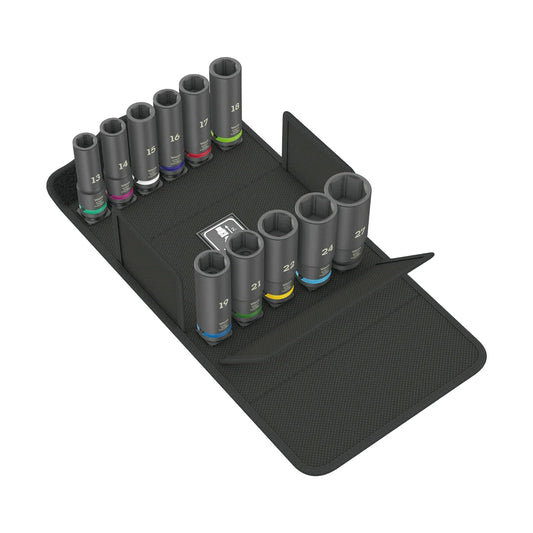 Wera Tools 05004841001 8790 C Impaktor 11-Piece Deep Socket Set 1/2" Drive