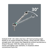 Wera Tools 05020013001 Joker 11-Piece Ratcheting Combination Metric Wrench Set 1