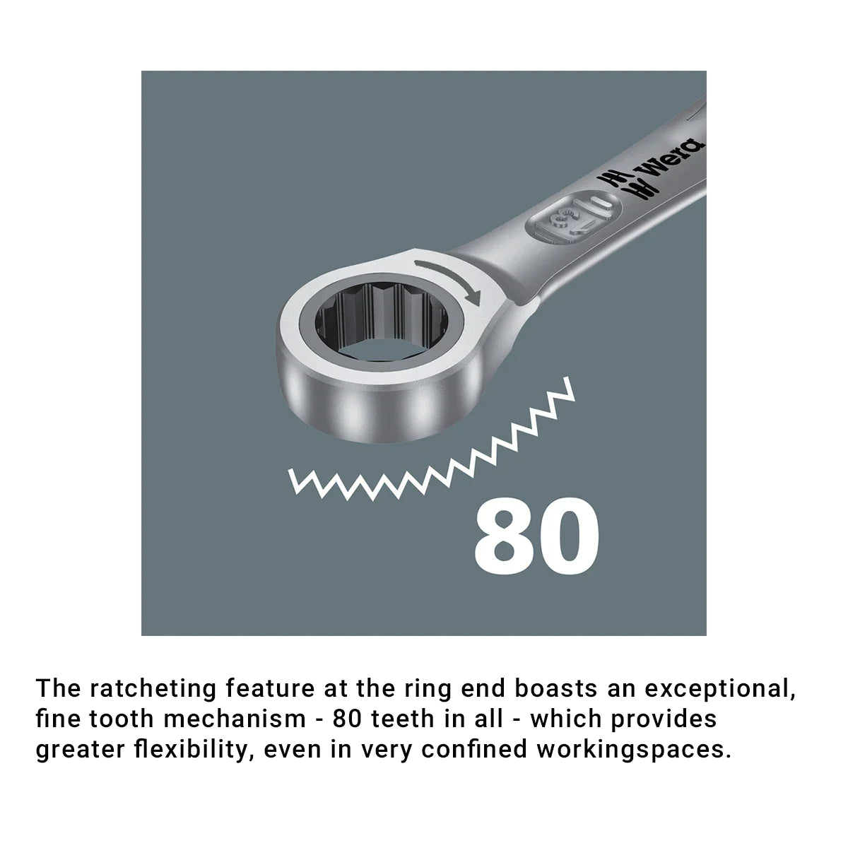 Wera Tools 05020013001 Joker 11-Piece Ratcheting Combination Metric Wrench Set 1
