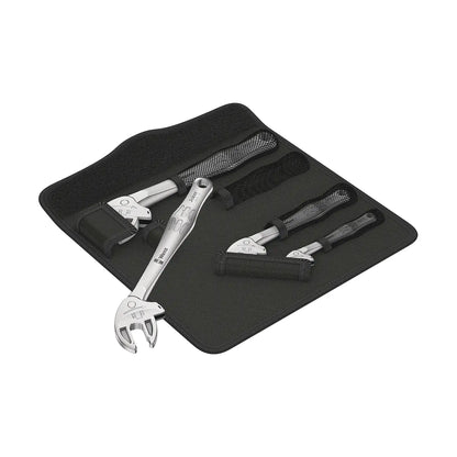 Wera Tools 05020110001 6004 Joker 4 Set 1 4-Piece Self-Setting Spanner Set 