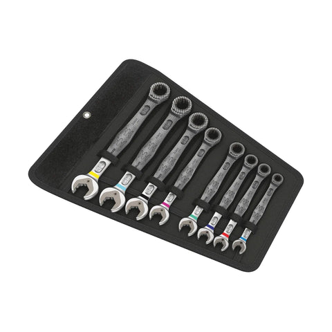 Wera Tools 05020012001 Joker 8-Piece Ratcheting Combination Imperial Wrench Set 1