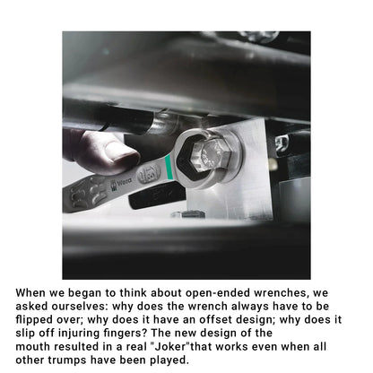 Wera Tools 05020012001 Joker 8-Piece Ratcheting Combination Imperial Wrench Set 1