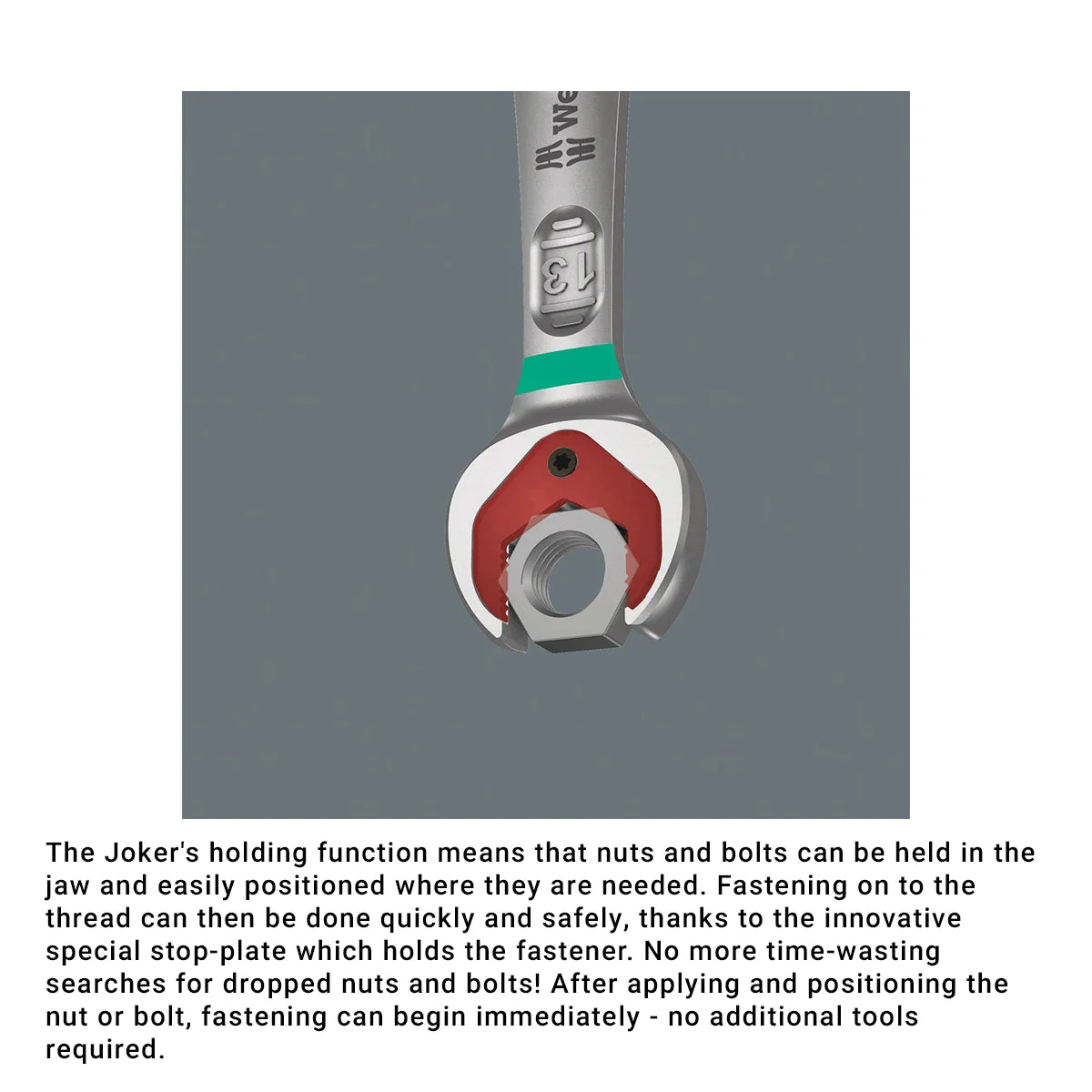 Wera Tools 05020012001 Joker 8-Piece Ratcheting Combination Imperial Wrench Set 1