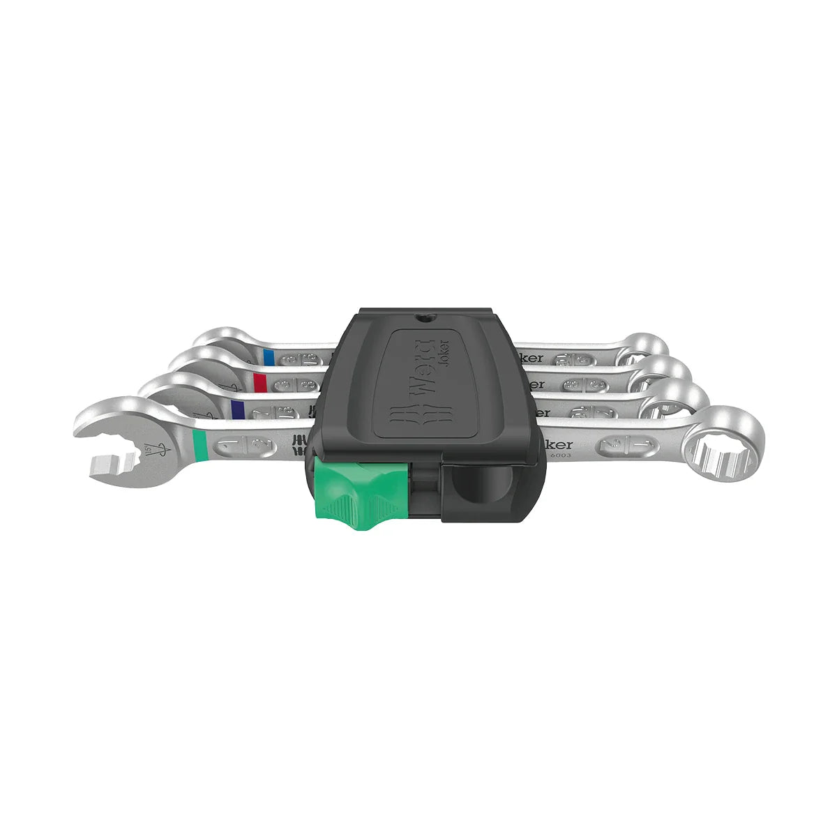 Wera Tools 05020229001 6003 Joker 4 Set 1 Imperial 4-Piece Combination Wrench Set