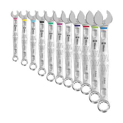 Wera Tools 05020231001 6003 Joker 11-Piece Ratcheting Combination Metric Wrench Set