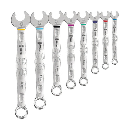 Wera Tools 05020241001 6003 Joker 8-Piece Ratcheting Combination Imperial Wrench Set