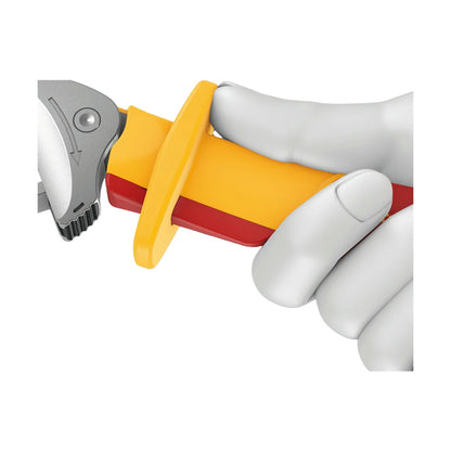 Wera Tools 05020153001 6004 Joker VDE L VDE-Insulated Self-Setting Wrench 16-19mm