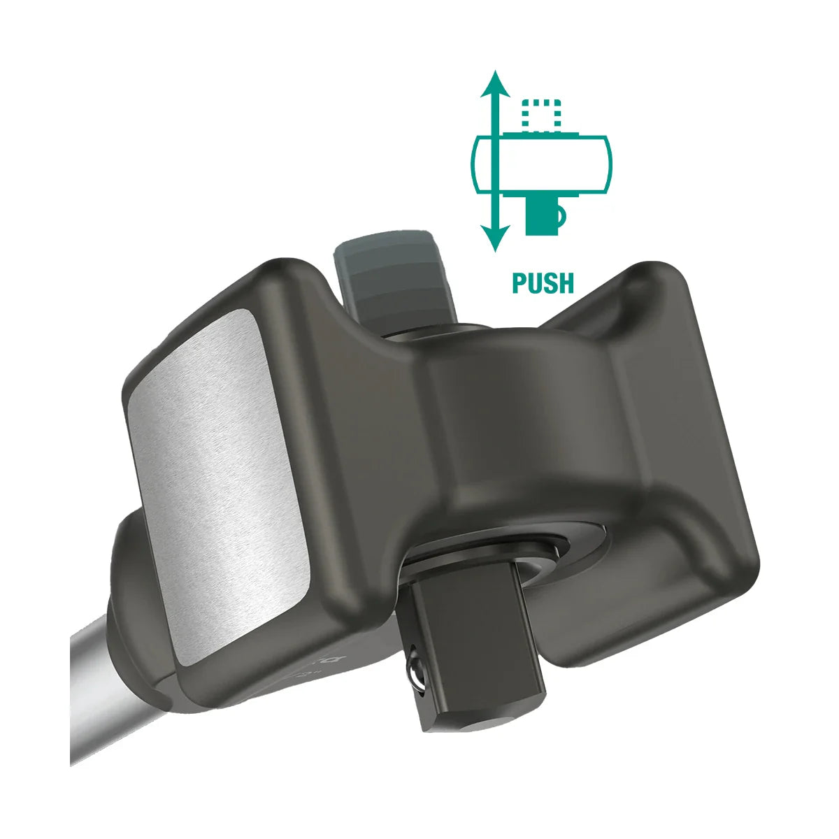 Wera Tools 05003692001 8002 C Koloss Heavy-Duty Ratchet 1/2" with 1/2" Drive