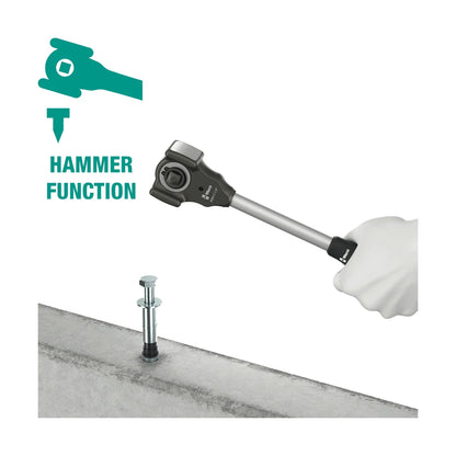 Wera Tools 05003692001 8002 C Koloss Heavy-Duty Ratchet 1/2" with 1/2" Drive