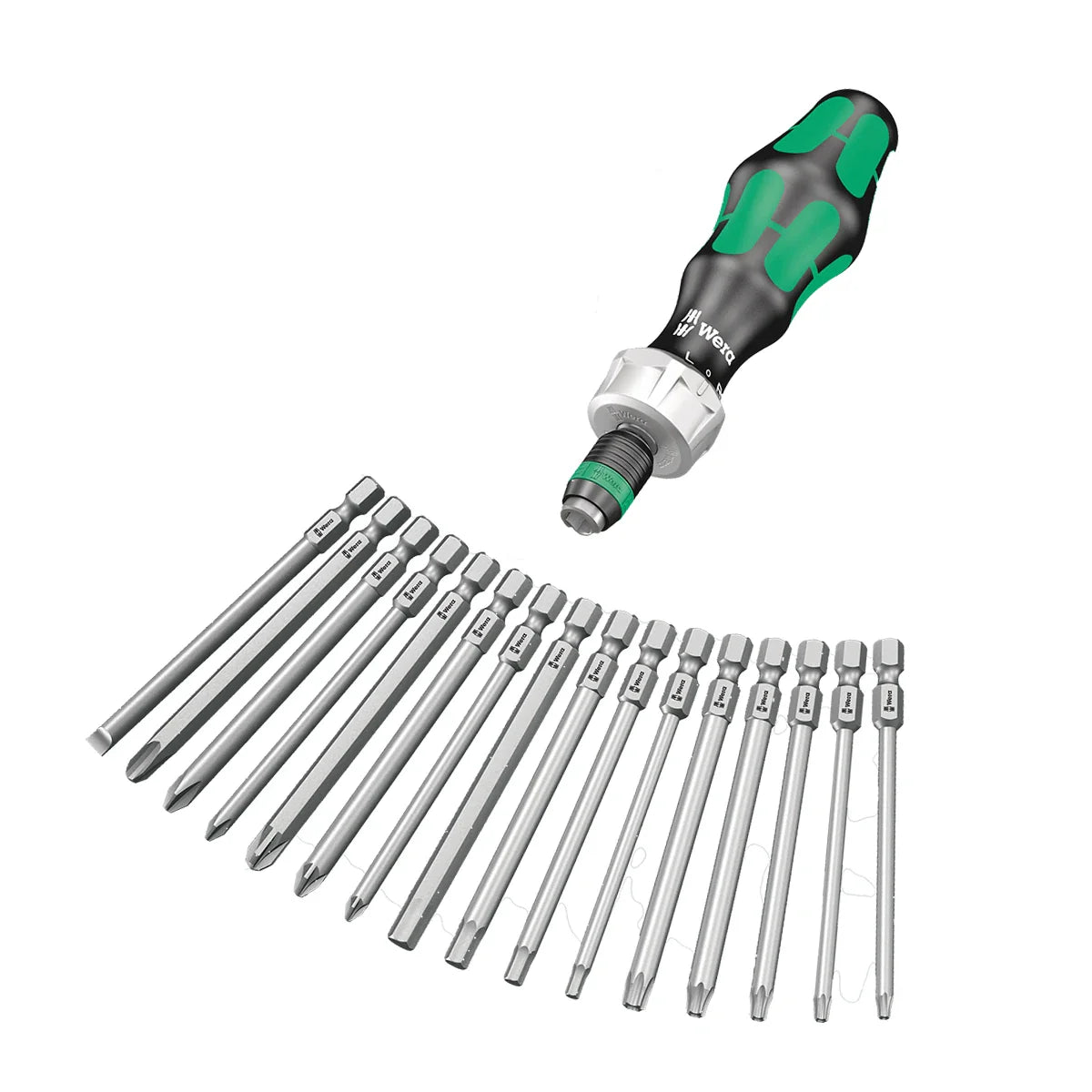 Wera Tools 05051040001 Kraftform Kompakt 60 RA 17 Piece Screwdriver Set