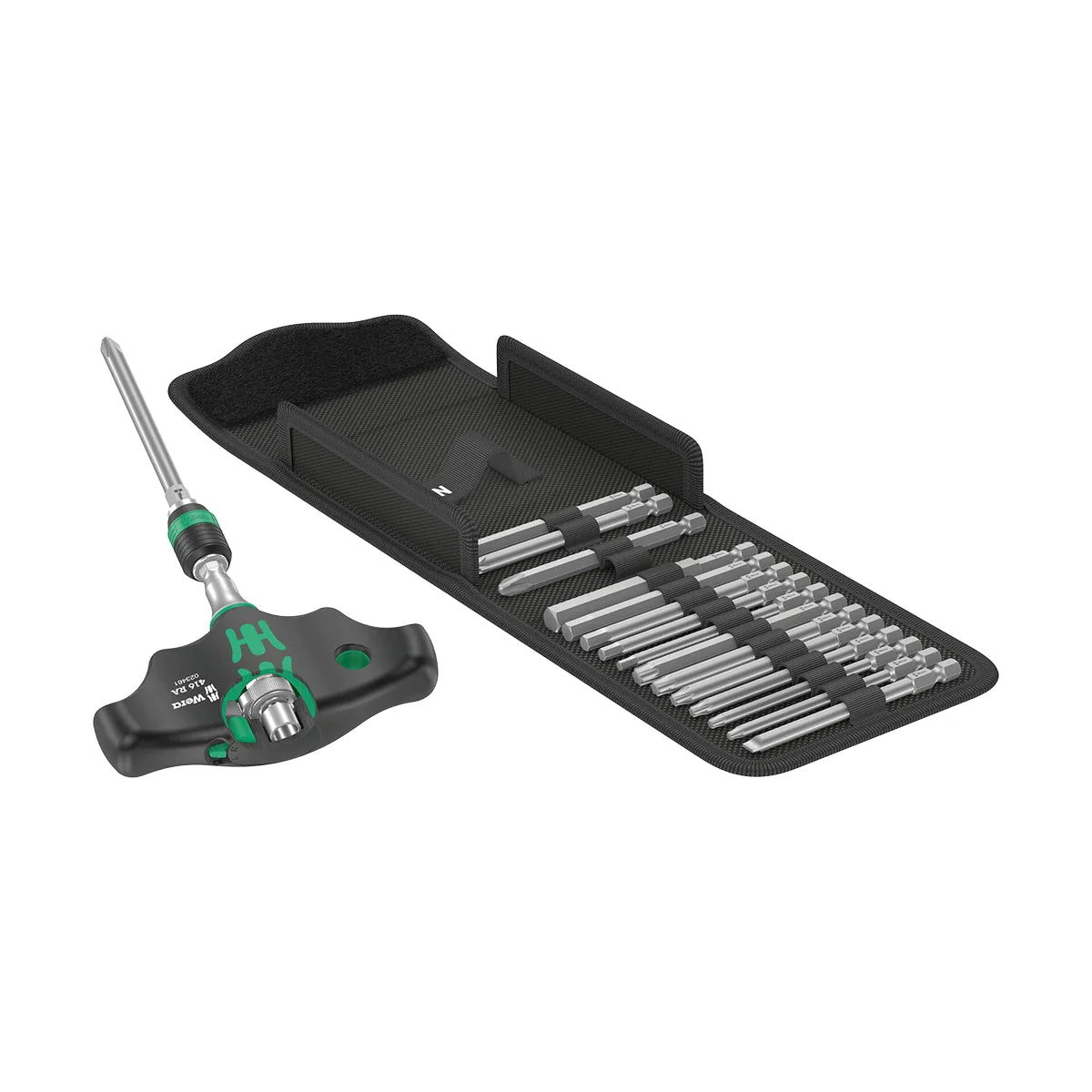 Wera Tools 05023471001 17-Piece Kraftform Kompakt 400 RA Screwdriver Set 1