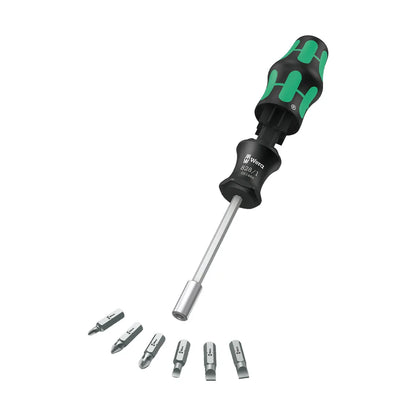 Wera Tools 05051511001 Kraftform Kompakt 27 7-Piece Bit-holding Screwdriver Set 2,