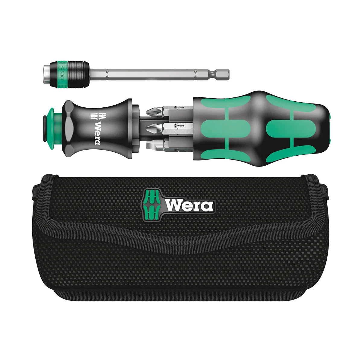 Wera Tools 05051021001 Kraftform Kompakt 20 Bit Holding Screwdriver with Pouch