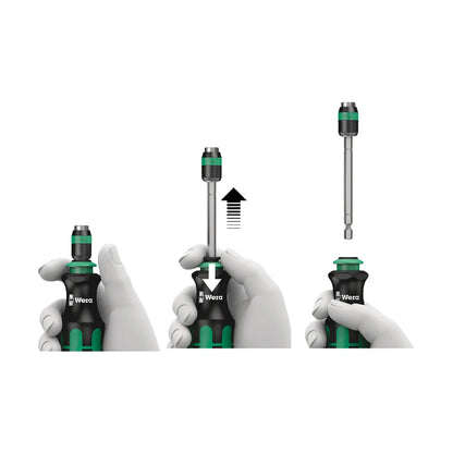 Wera Tools 05051021001 Kraftform Kompakt 20 Bit Holding Screwdriver with Pouch