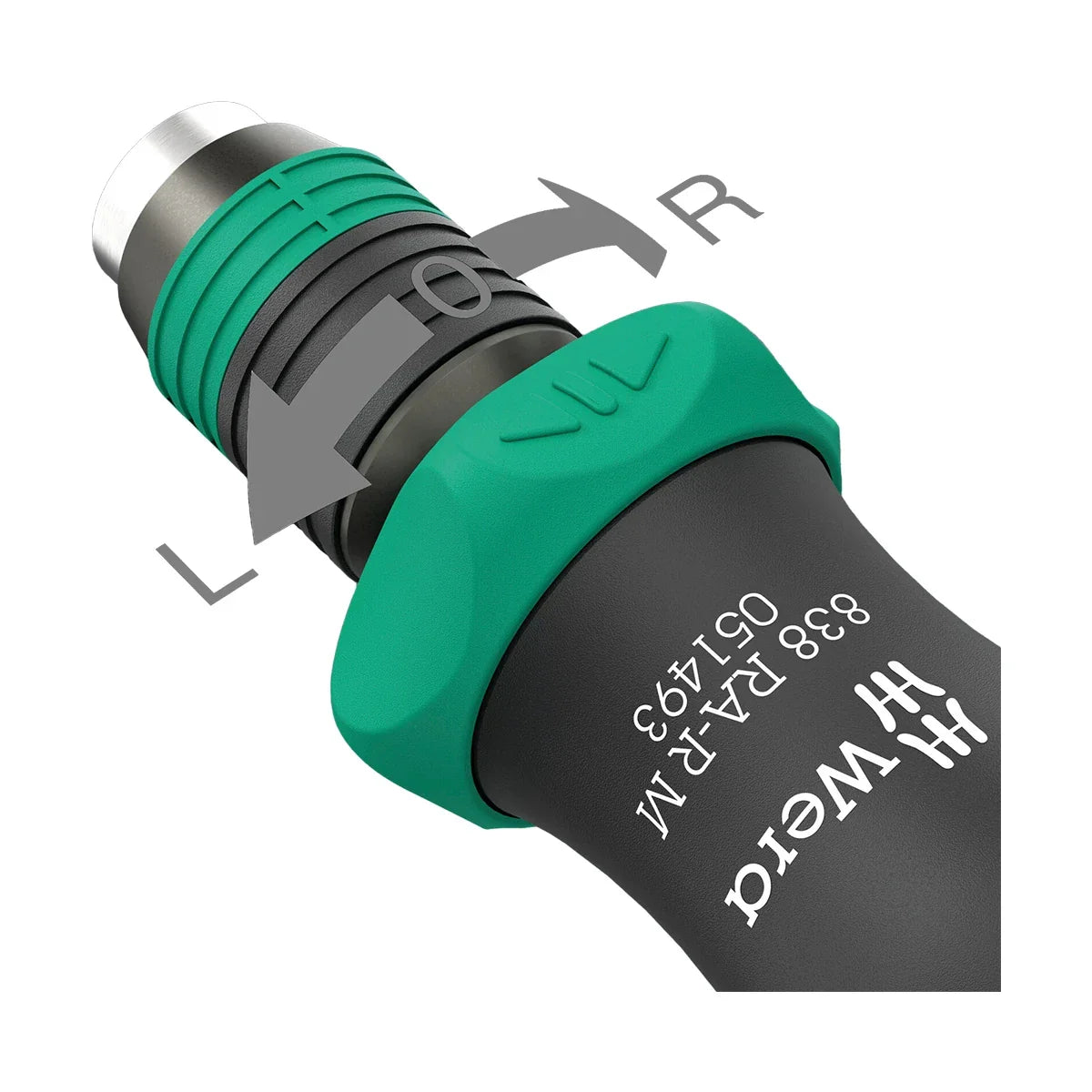 Wera Tools 05051066001 Kraftform Kompakt 838 RA-R M 15 Piece Imperial Ratcheting Screwdriver Set