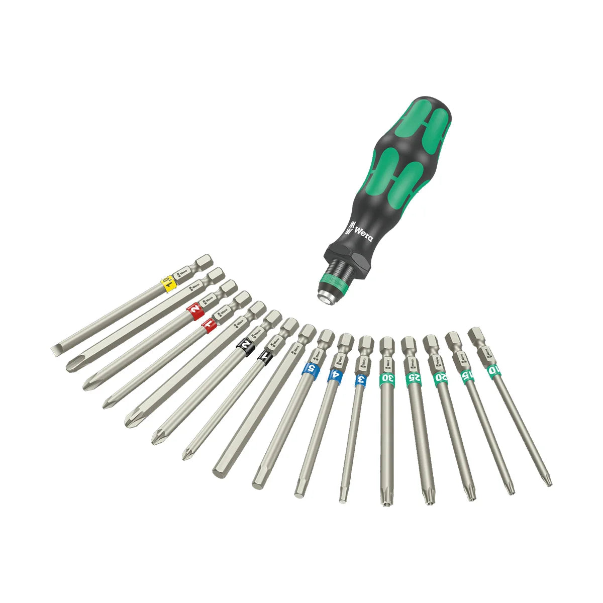 Wera Tools 05059303001 Kraftform Kompakt 60 17 Piece Screwdriver Set
