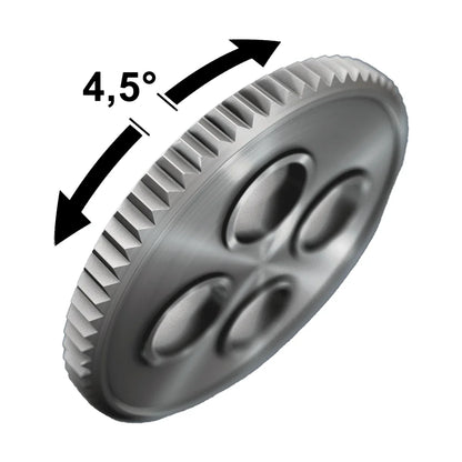 Wera Tools 05023470001 Kraftform Kompakt 400 RA 9-Piece Metric T-Handle Socket Set