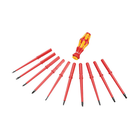 Wera Tools 05003473001 Kraftform Kompakt VDE 7 Imperial 1 7 Piece Screwdriver Set