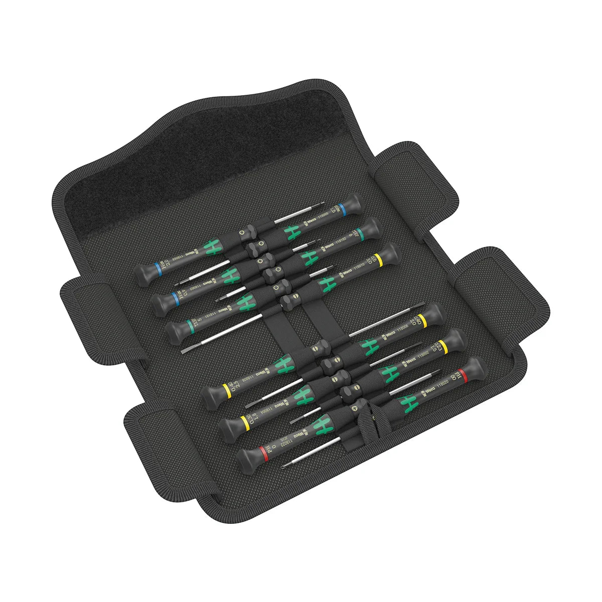 Wera Tools 05073675001 Kraftform Micro 12 Piece Universal 1 Screwdriver Set