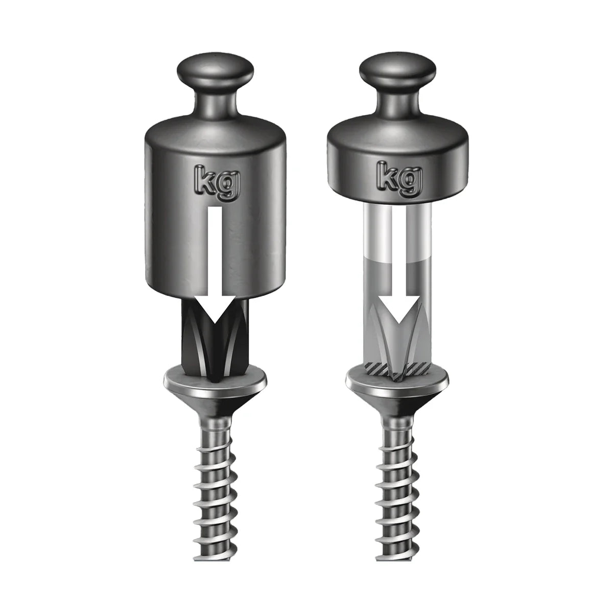 Wera Tools 05007680001 334 SK/6 Kraftform Plus Lasertip Screwdriver Set with Rack