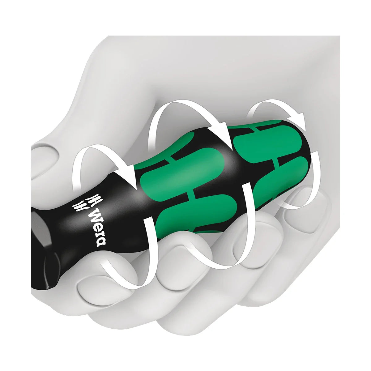 Wera Tools 05007680001 334 SK/6 Kraftform Plus Lasertip Screwdriver Set with Rack