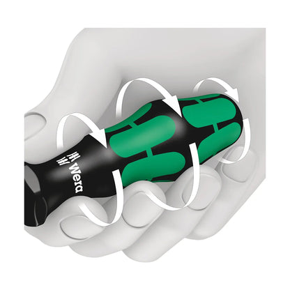 Wera Tools 05007680001 334 SK/6 Kraftform Plus Lasertip Screwdriver Set with Rack