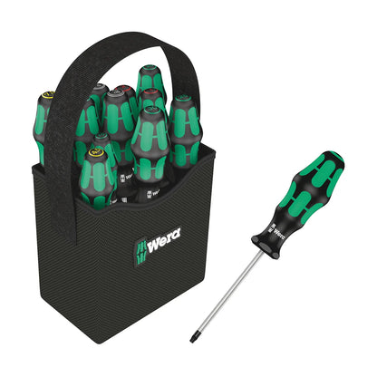 Wera Tools 05004313001 Kraftform 2go 300 11 Piece Screwdriver Set