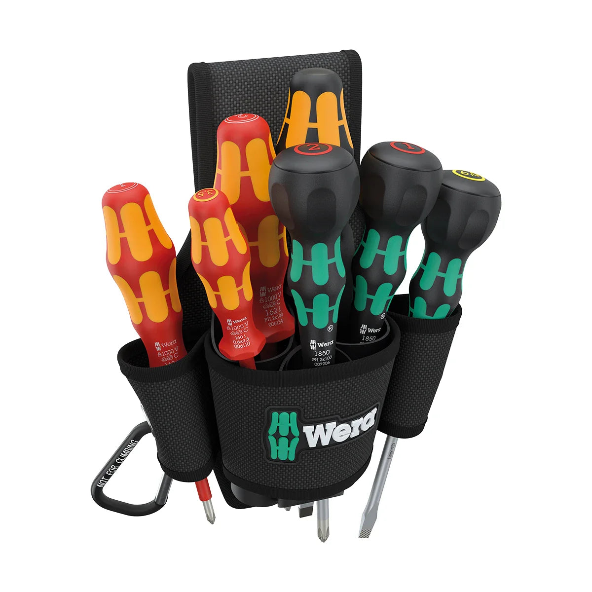 Wera Tools 05136033001 9621 8-Piece Belt Holster Screwdriver Set 2
