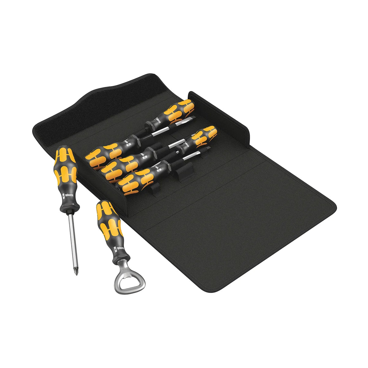 Wera Tools 05137812001 Kraftform 900/7 Set 2 7-Piece Screwdriver Set