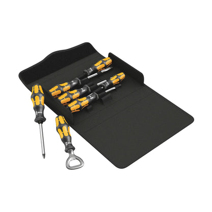 Wera Tools 05137812001 Kraftform 900/7 Set 2 7-Piece Screwdriver Set