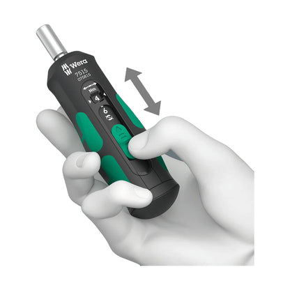 Wera Tools 05075815001 Kraftform Safe-Torque Speed Torque Screwdriver Handle 1/4" Drive