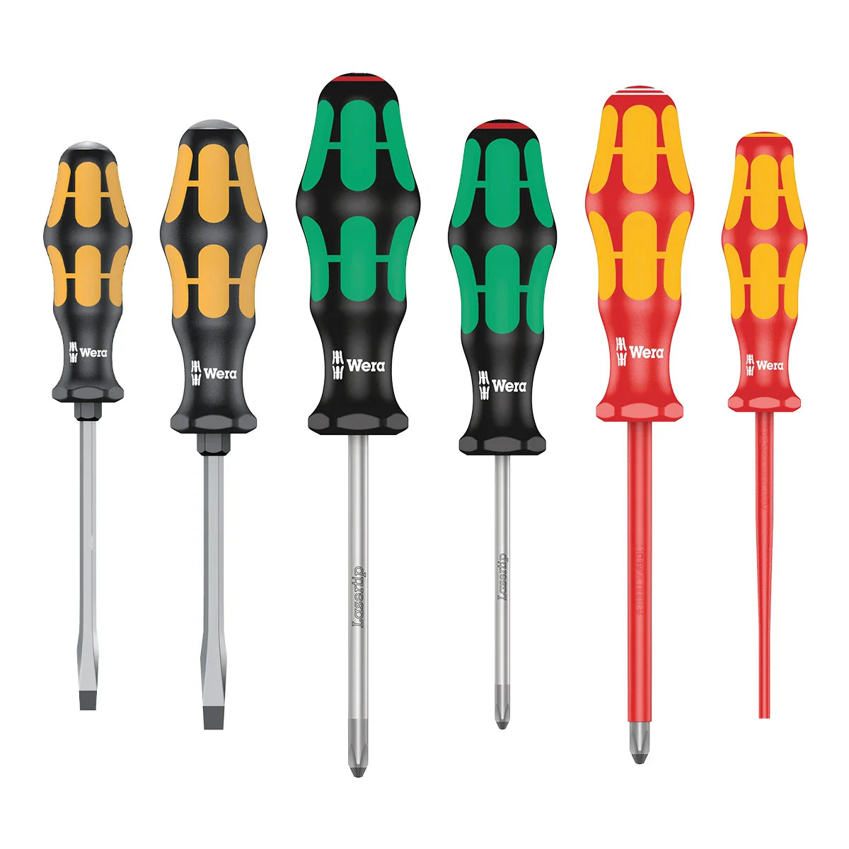 Wera Tools 05100028001 9540 Kraftform XL 17-Piece Screwdriver & Bottle Set