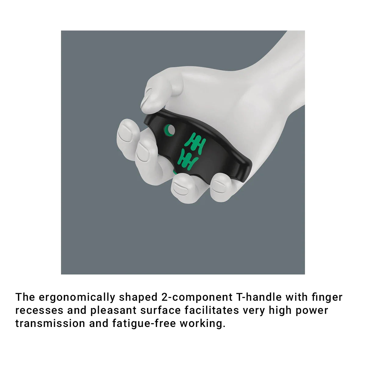 Wera Tools 05023461001 Rapidaptor 416 RA Ratcheting T-Handle Bitholding Screwdriver
